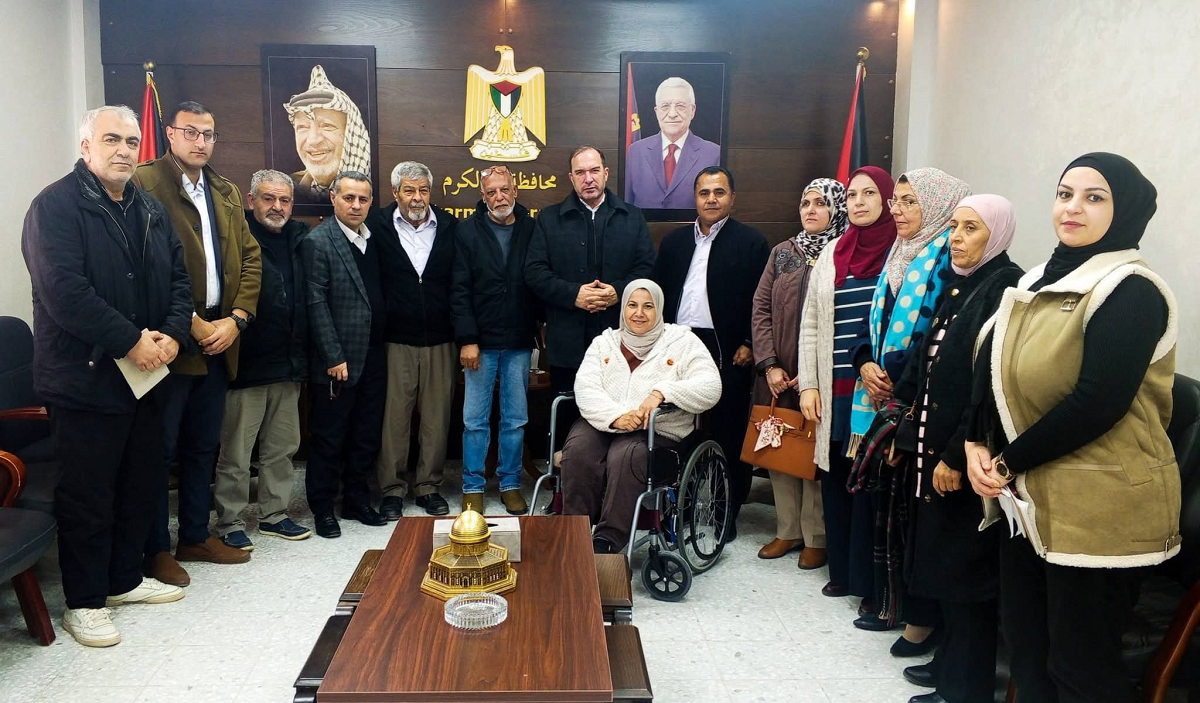 اجتماع للجنة التنسيقية للمؤسسات العاملة مع الأشخاص ذوي الإعاقة في طولكرم